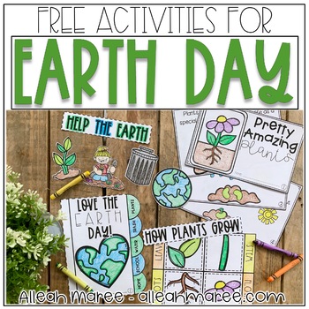 Preview of Free Earth Day Activities and Worksheets