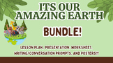 Earth Day Full Bundle! Lesson Plan Included! K-2, 5 ITEMS!!!