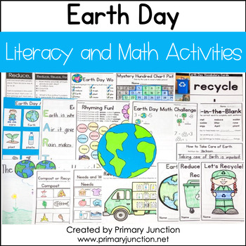 Preview of Earth Day Fun Cross-Curricular Unit