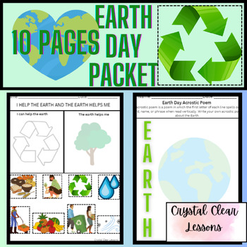 Preview of Earth Day Fun Packet
