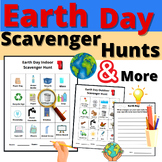Earth Day Scavenger Hunt, Resources, Activities Writing Pr