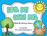 Earth Day Game Pack - Math & Literacy