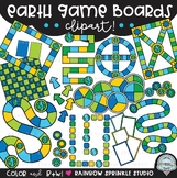 Earth Day Gameboard Clipart