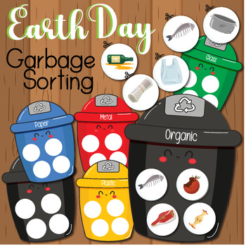Preview of Earth Day Garbage Sorting Environment Activity for Kids