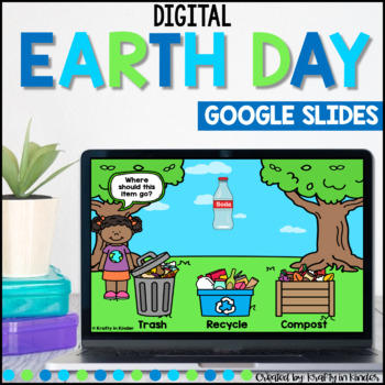 Preview of Earth Day Google Slides Recycling Sort
