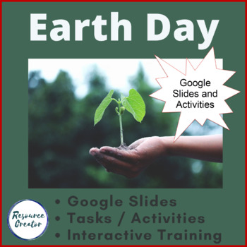 Preview of Earth Day Google Slides and Activities