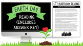 Earth Day: Grade 4-6 Reading Comprehension: Engaging Passa