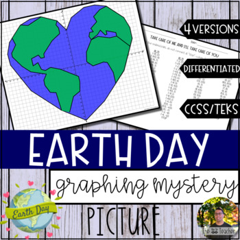 Preview of Earth Day Graphing Mystery Picture (4 Versions)