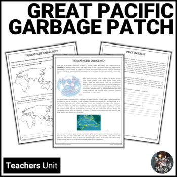 Preview of Great Pacific Garbage Patch | Ocean Pollution | Earth Day unit