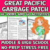 Earth Day Great Pacific Garbage Patch Science Sub Plan Mid