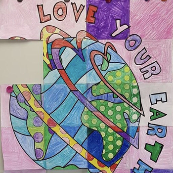 earth day activities classroom collaboration posters by art with jenny k