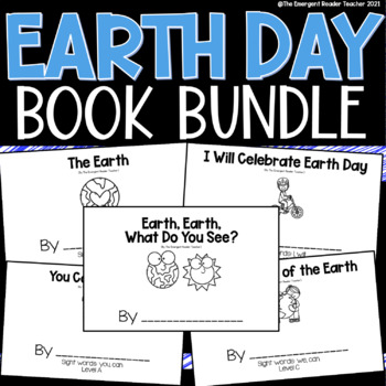 Preview of Earth Day Guided Reading Book Bundle