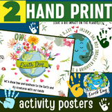 Earth Day Craft | Earth day Handprint Keepsake | Earth Day