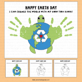 Earth Day Handprint Writing Activities Kindergarten Art Pr