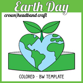 Earth Day Hat Craft | Arbor Day Crown/Headband Paper Print