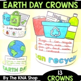 Earth Day Hat Crowns Writing Coloring Craft Welcome Back F