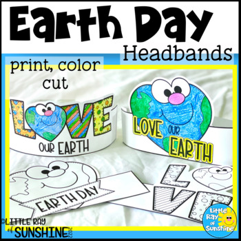 Preview of Earth Day Hats/Headbands/Crowns