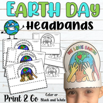 Earth Day Headbands by The Kindergarten | Teachers Pay Teachers