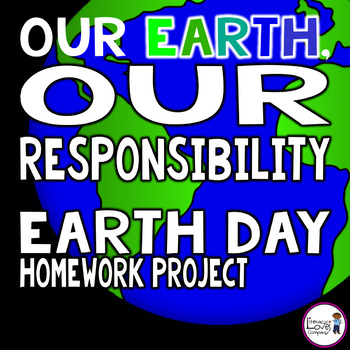 Preview of Earth Day  {Homework Project}  FREEBIE!