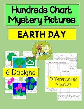 Preview of Earth Day - Hundreds Chart Mystery Pictures