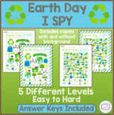Earth Day I SPY - Fun Games & Activities