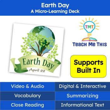Preview of Earth Day Informational Text Reading Passage and Activities
