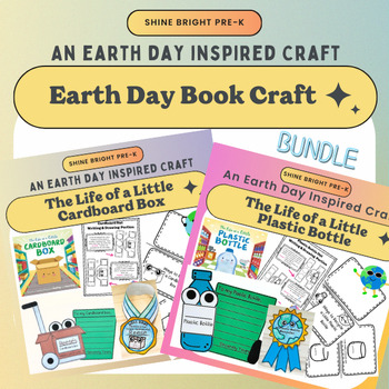 Preview of Earth Day Inspired Book Craft and Printables (BUNDLE)