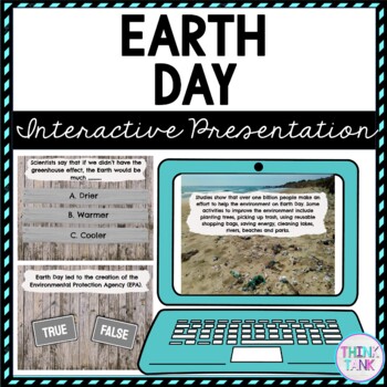 Preview of Earth Day Interactive Google Slides™ Presentation | Digital | Distance Learning