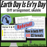 Earth Day Is Ev'ry Day Pop-Style Song with Orff Arr., Ukul
