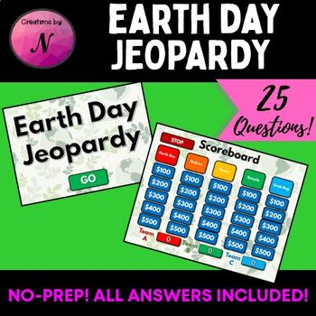 Preview of Earth Day Jeopardy