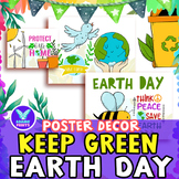 Earth Day Keep Green Posters Environment Classroom Decor B