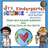Earth Day Kindergarten Science Earth and Human Activities