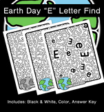 Earth Day Letter "E" Find