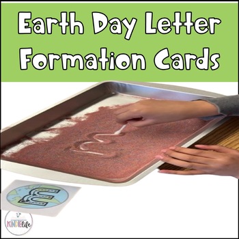 Preview of Earth Day Letter and Number Formation Cards