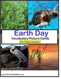 Earth Day Literacy Center Writing Vocabulary Picture Cards