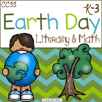 Preview of Earth Day Literacy and Math FUN!!!