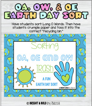 Preview of Earth Day Long O Sort