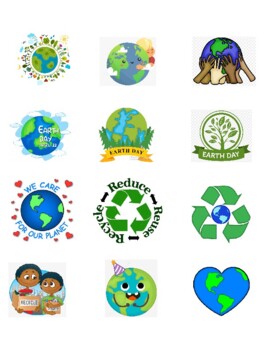 Preview of Earth Day Matching ABA Autism