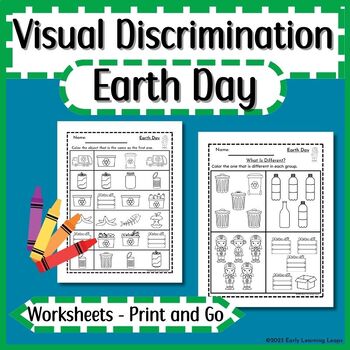 Visual discrimination worksheets