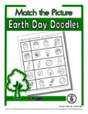 Earth Day Matching - Print, Answer & Color Worksheets - 5 Pages