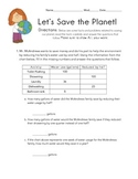 Earth Day Math Activities