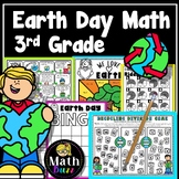 Earth Day Math 3rd Grade - 30 Activities!  Worksheets & Ga