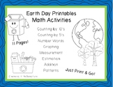 Earth Day Math Activities for Kindergarten