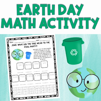 Preview of Earth Day Math Activity Writing Fractions as Decimals | Find the Punchline