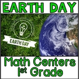 Earth Day Math Centers 1st grade