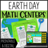Earth Day Math Centers with Digital Earth Day Activities