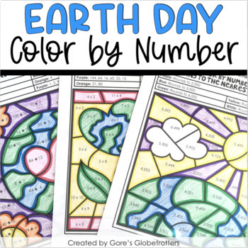 Preview of Earth Day Math Activities for Upper Elementary