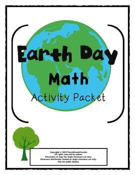 Preview of Earth Day Math (Common Core Aligned)
