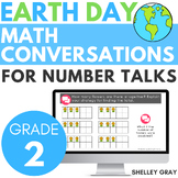 Earth Day Math Conversations for Number Talks, 2nd Grade, 