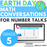 Earth Day Math Conversations for Number Talks, 5th Grade, 